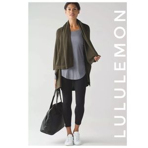 LULULEMON divinity sweater poncho pullover scarf